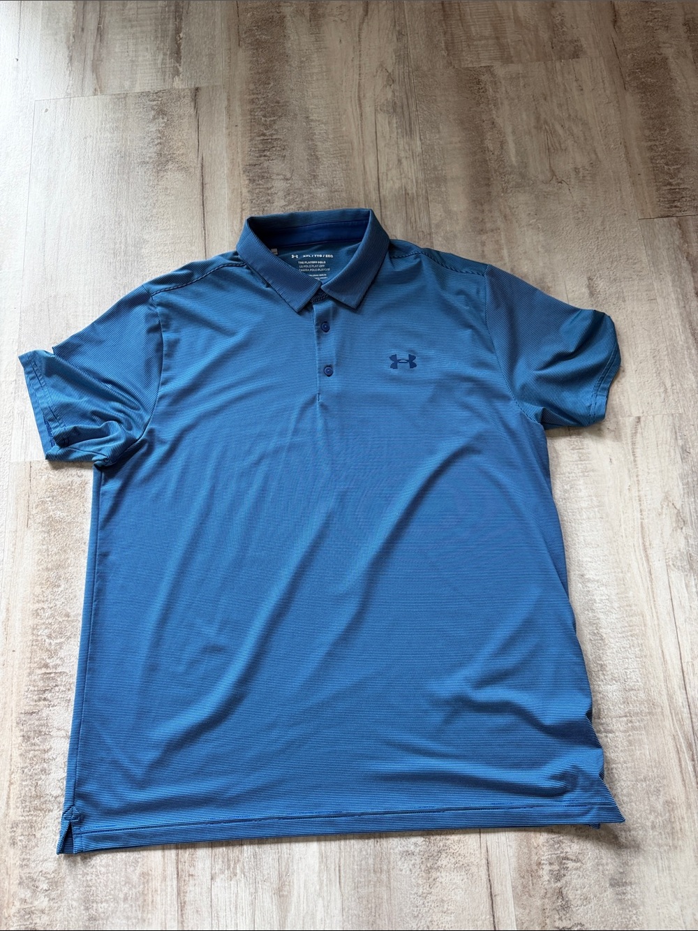 Under Armour Men's Teal Blue Performance Polo Like New